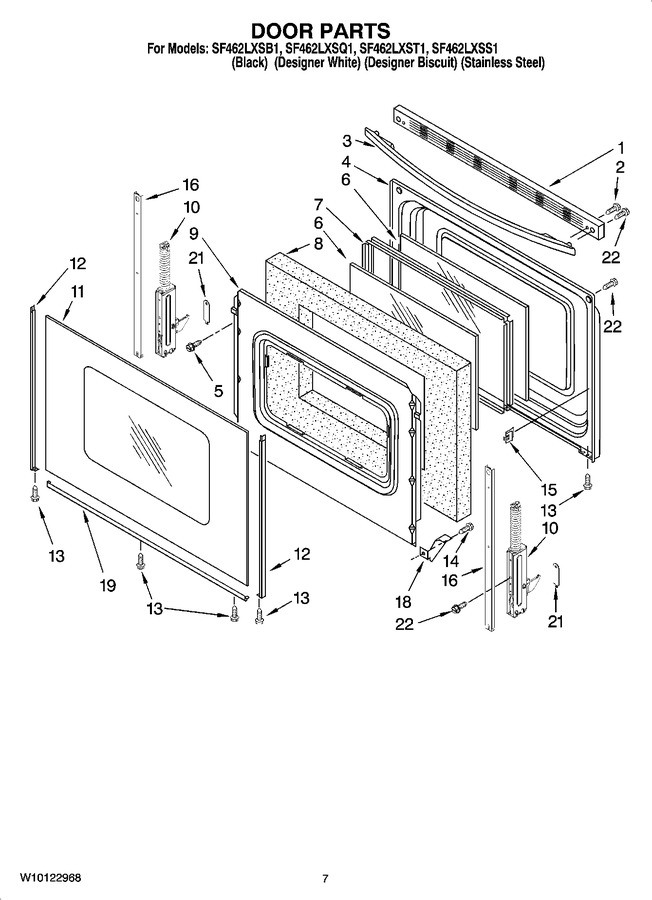 Diagram for SF462LXSB1