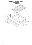 Diagram for 05 - Drawer & Broiler Parts, Optional Parts