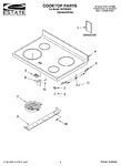 Diagram for 01 - Cooktop Parts