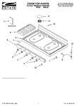 Diagram for 01 - Cooktop Parts