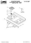 Diagram for 01 - Cooktop Parts