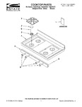 Diagram for 01 - Cooktop Parts