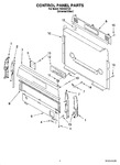 Diagram for 02 - Control Panel Parts