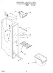 Diagram for 04 - Freezer Liner