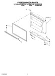 Diagram for 06 - Freezer Door Parts, Optional Parts