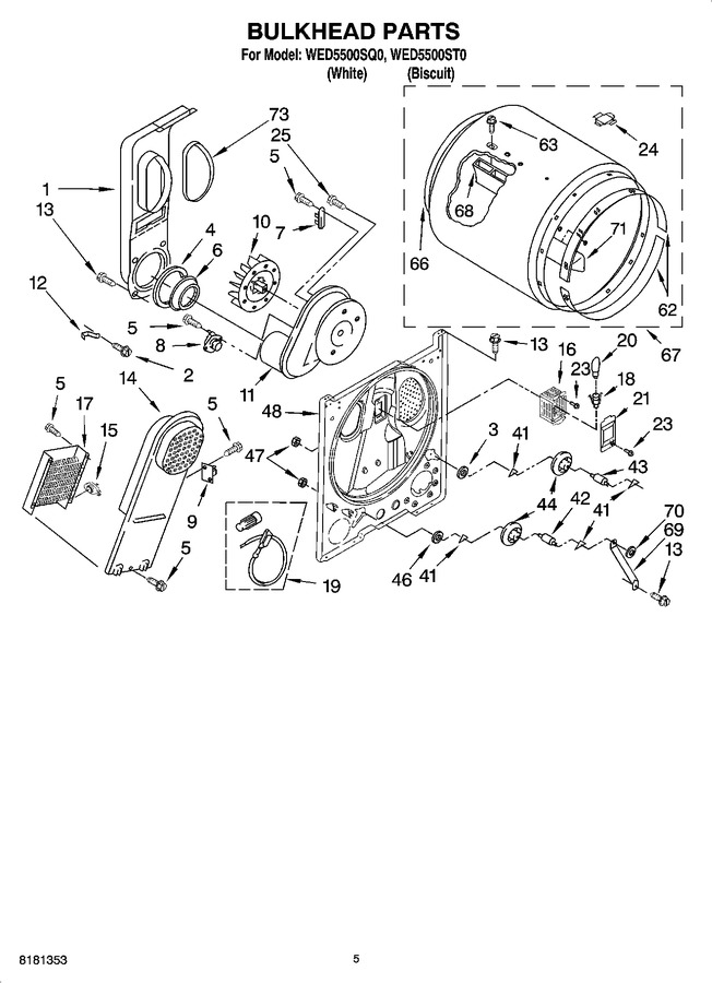 Diagram for WED5500ST0