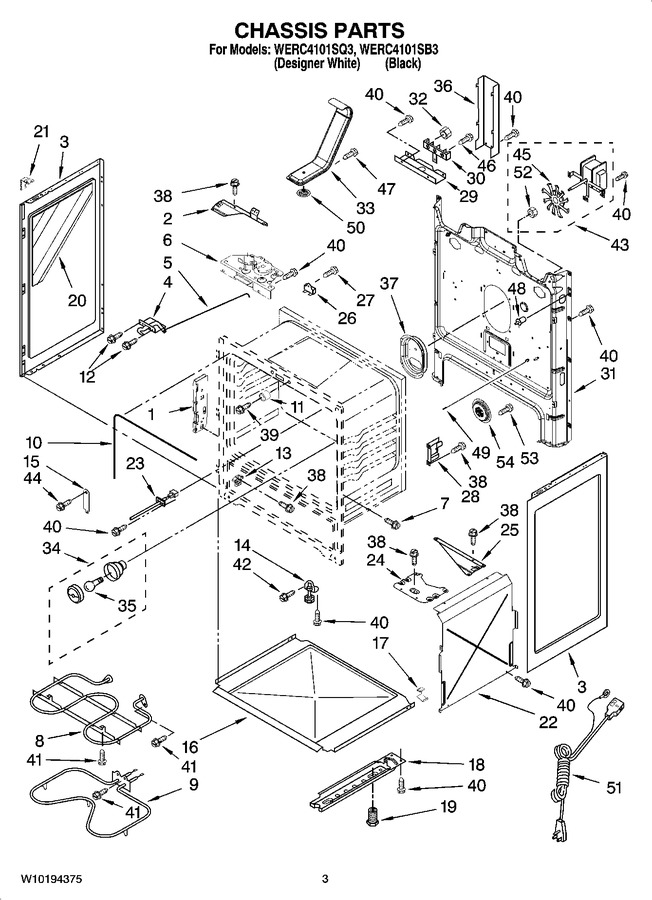 Diagram for WERC4101SQ3