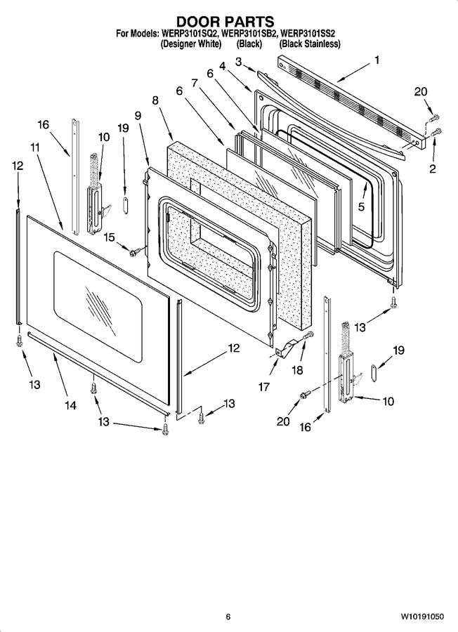 Diagram for WERP3101SQ2