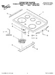 Diagram for 01 - Cooktop Parts