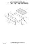 Diagram for 04 - Drawer & Broiler Parts