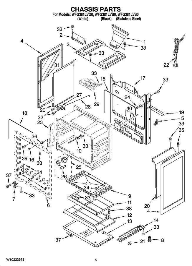 Diagram for WFG381LVQ0