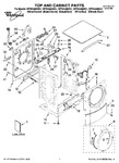 Diagram for 01 - Top And Cabinet Parts