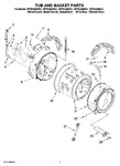 Diagram for 05 - Tub And Basket Parts