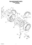 Diagram for 05 - Tub And Basket Parts