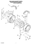 Diagram for 05 - Tub And Basket Parts