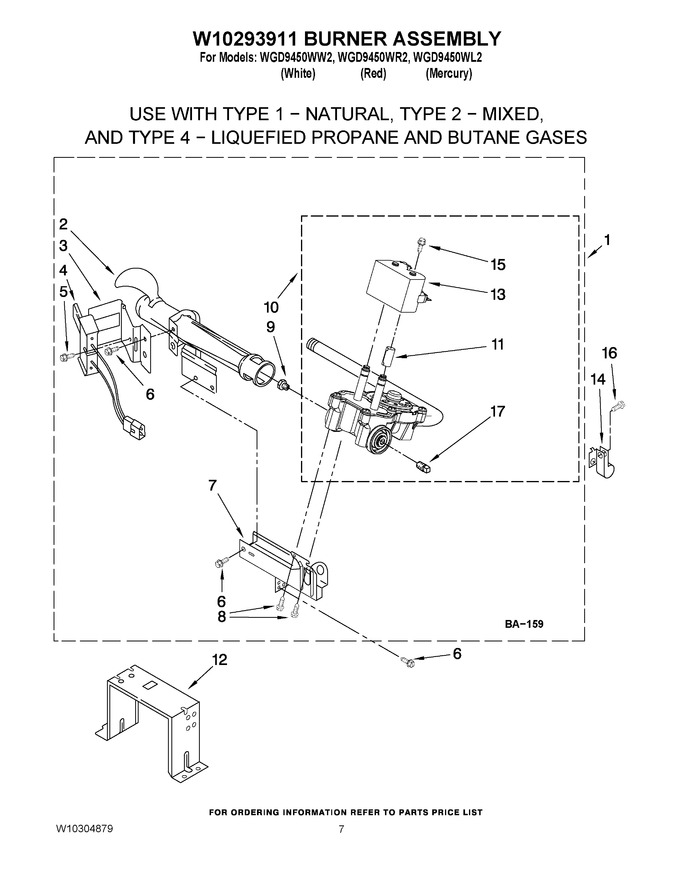 Diagram for WGD9450WL2