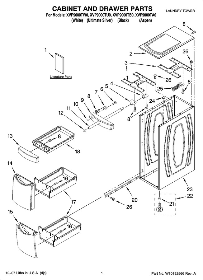 Diagram for XVP9000TU0