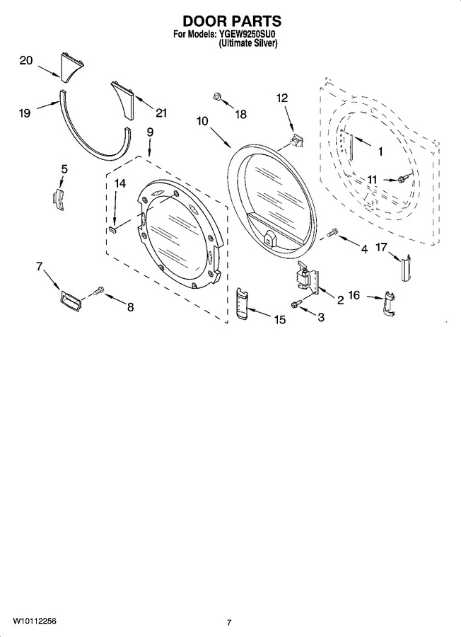 Diagram for YGEW9250SU0