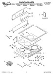 Diagram for 01 - Cooktop Parts