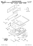 Diagram for 01 - Cooktop Parts