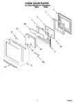 Diagram for 03 - Oven Door Parts