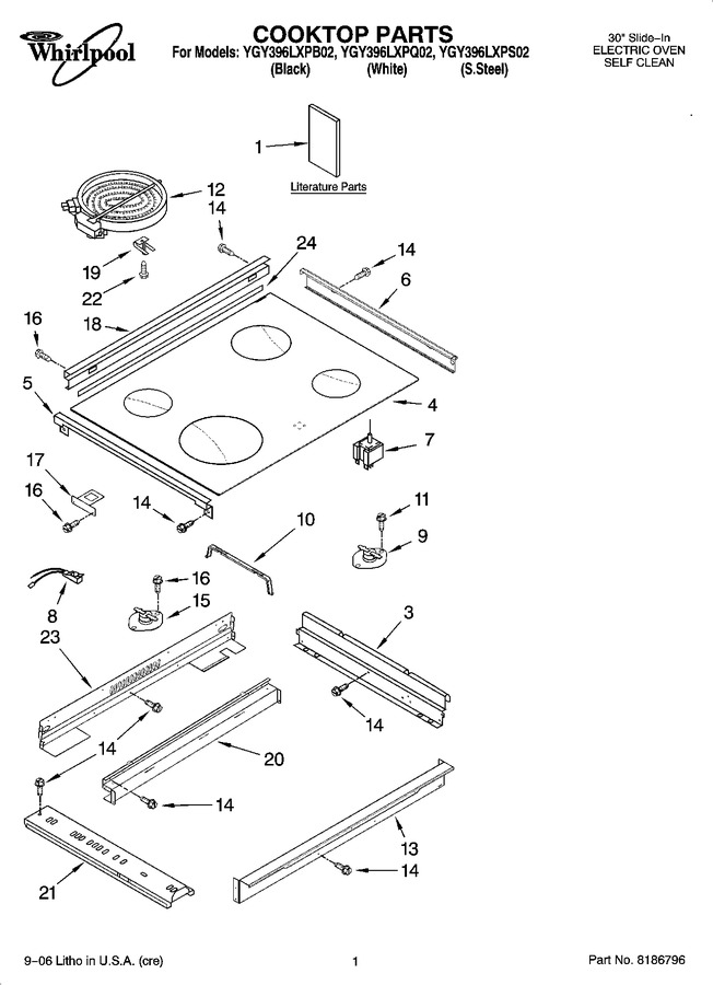 Diagram for YGY396LXPS02