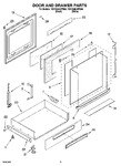 Diagram for 04 - Door And Drawer Parts