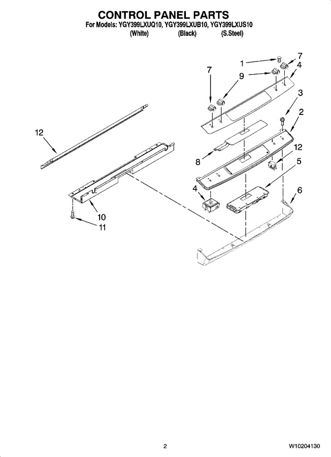 Diagram for YGY399LXUB10