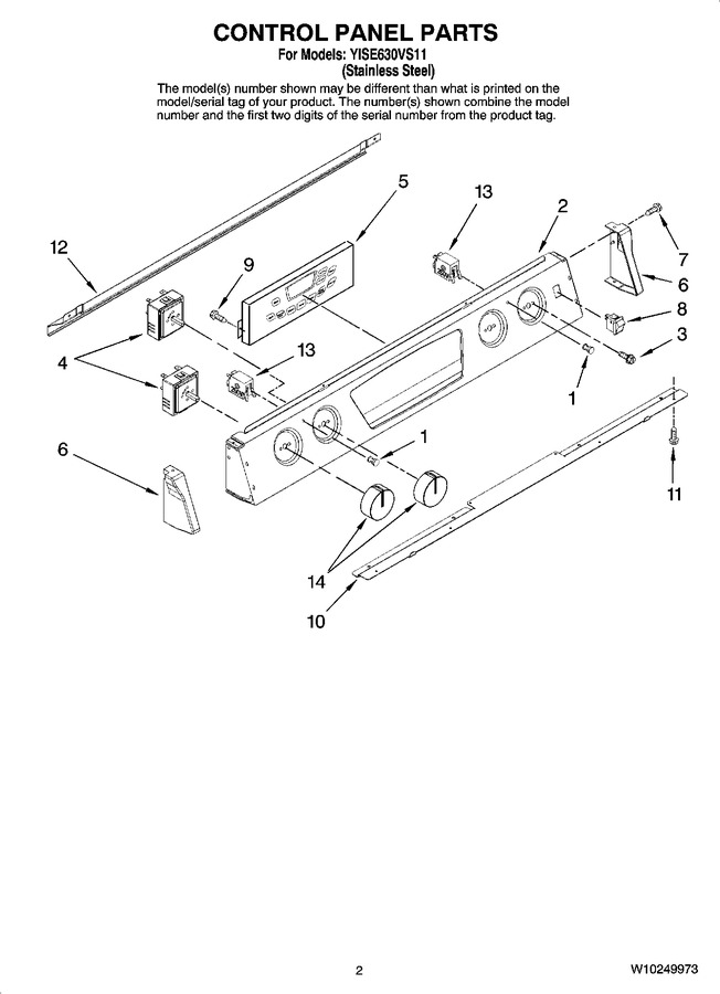 Diagram for YISE630VS11