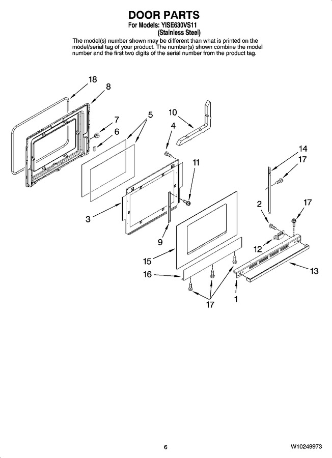 Diagram for YISE630VS11