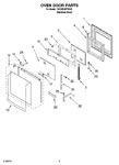 Diagram for 02 - Oven Door Parts