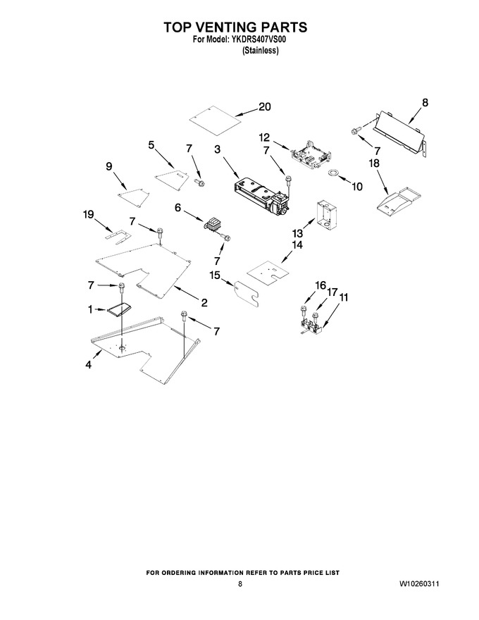 Diagram for YKDRS407VS00