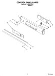 Diagram for 09 - Control Panel Parts, Optional Parts (not Included)