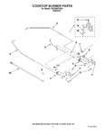 Diagram for 07 - Cooktop Burner Parts