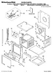 Diagram for 01 - Oven Parts