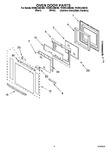 Diagram for 03 - Oven Door Parts