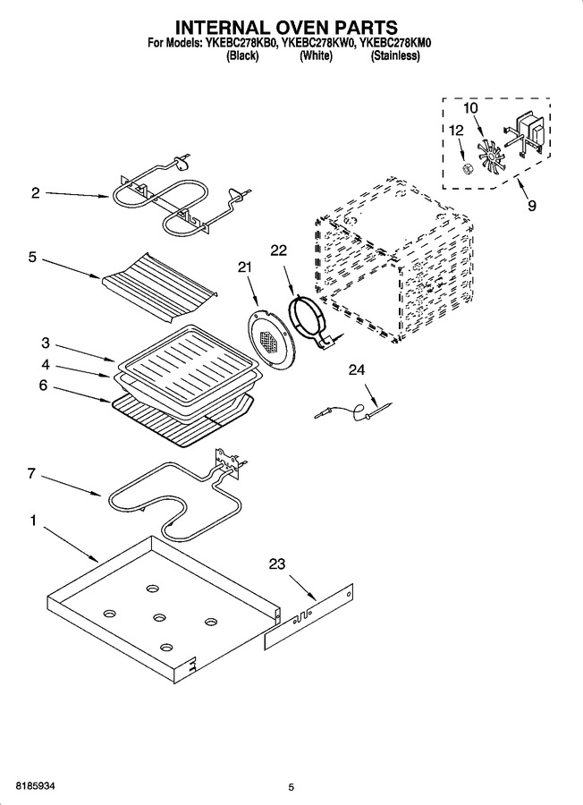 Diagram for YKEBC278KW0