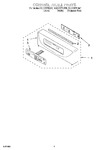 Diagram for 02 - Control Panel Parts