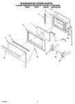 Diagram for 09 - Microwave Door Parts, Optional Parts