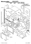 Diagram for 01 - Oven Parts