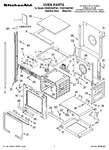 Diagram for 01 - Oven Parts