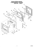 Diagram for 03 - Oven Door Parts