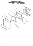 Diagram for 03 - Oven Door Parts