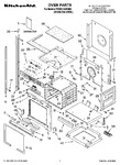 Diagram for 01 - Oven Parts