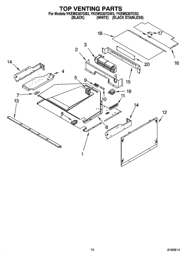 Diagram for YKEMS307GW3