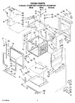 Diagram for 02 - Oven Parts