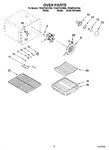 Diagram for 07 - Oven Parts