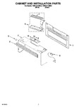 Diagram for 06 - Cabinet And Installation Parts