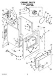 Diagram for 02 - Cabinet Parts