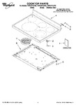 Diagram for 01 - Cooktop Parts